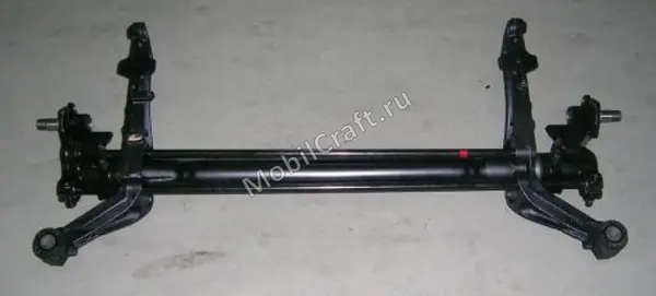 Балка задняя новая в сборе с рычагами и торсионами Иран Ходро Саманд