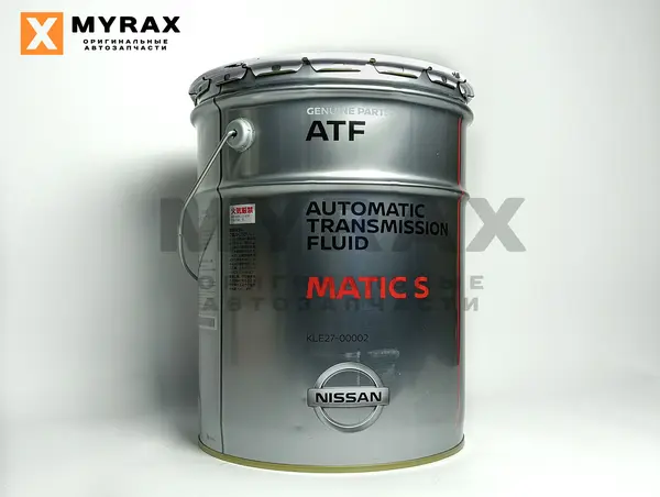 Масло трансмиссионное синтетическое ATF MATIC S 20L