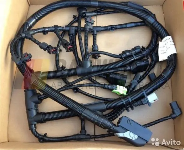 33106.3761 590 - Жгут проводниковый КМПСУД для а/м ГАЗ Валдай (двигатель Cummins, Евро-3, 2011-2012)