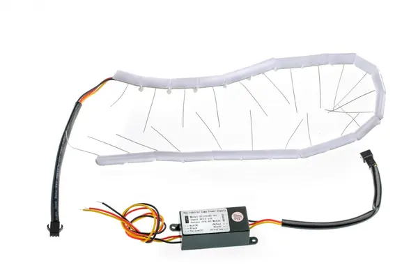 Гибкие дневные ходовые огни Optima Premium К3 Snake 12-24V с функцией сигнала поворота (DRL-K3)