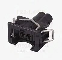 Разъем гнездовой 2 pin. Топливной форсунки. Аналог AMP 829441-1