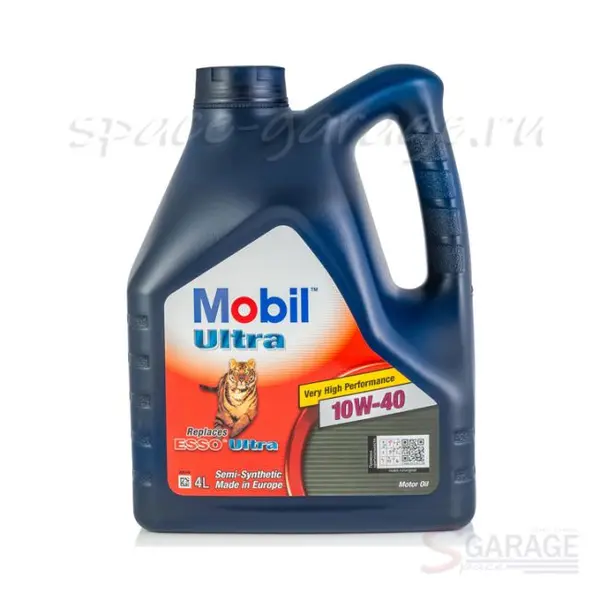 Масло моторное полусинтетика MOBIL 1 Ultra 10W-40 152624 4 л.