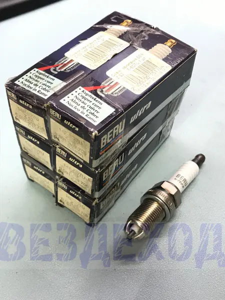 Свечи зажигания BERU Z52 14F-6DTU 2108-09, 2110-12 16клап, ГАЗ, УАЗ (дв.405, 409) ЕВРО-3, 4, LADA X-RAY, VESTA