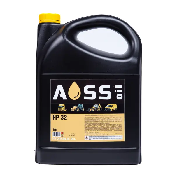 Масло гидравлическое HP 32 (HVLP) 10 л AOSS 4002/1025
