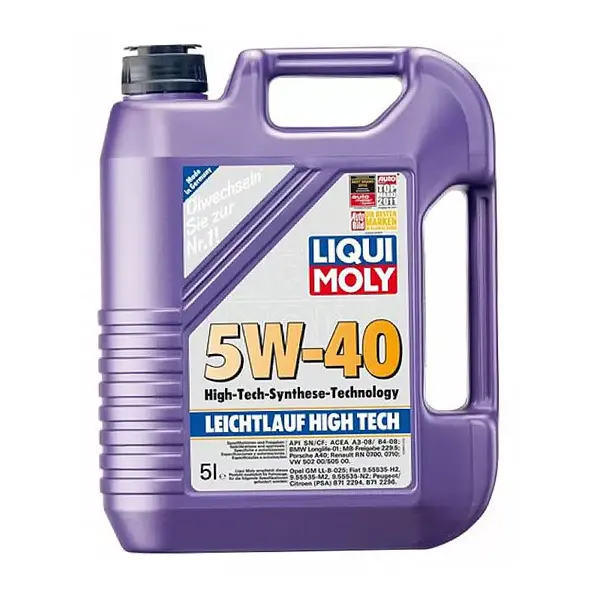 Масло моторное LIQUI MOLY Leichtlauf High Tech 5W-40 5л