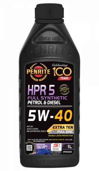 Моторное масло Penrite HPR 5W-40