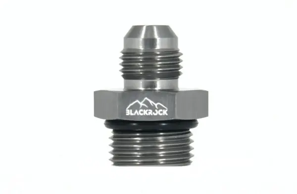 Адаптер П AN06 - П ORB AN08, алюминий, BLACKROCK LAB, AN920-06ORB08Ti
