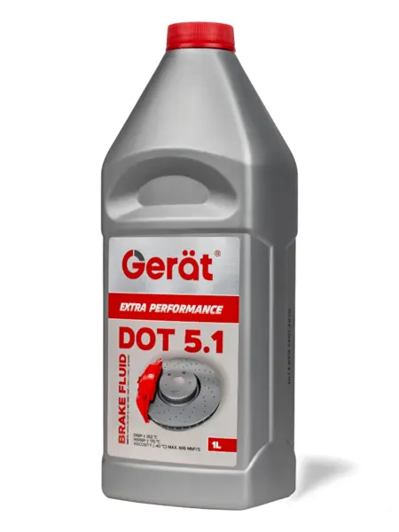 Высокотемпературная тормозная жидкость Gerat GBF511 Performance DOT 5.1