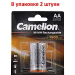 Аккумулятор AA: Ni-MH-BC2 (никель-металлгидридный) 1500mAh 1,2V CAMELION /2/24/480