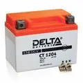 Аккумулятор мотоциклетный Delta CT 1204 YTX4L-BS. YB4L-B. YB4L-A. 12V 4Ah AGM(залит и готов к применению)