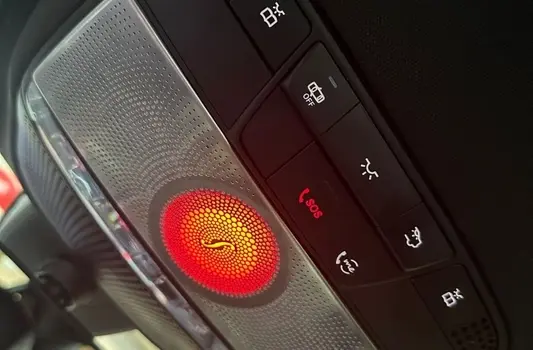 Динамик потолочный с подсветкой Mercedes C класс W205 рест стиль Burmester