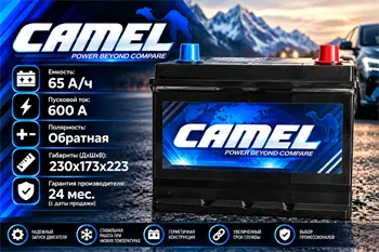 CAMEL Asia 65 А/ч 600 А о.п.