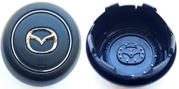 Муляж водительской подушки безопасности Mazda 3 2019-, хром