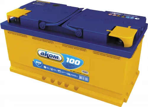 АКОМ 100Ач L+ EN920A 353x177x190 B13