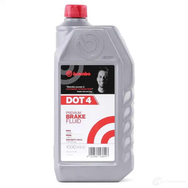 Тормозная жидкость DOT 4 Prime Line - 1 л Brembo L 04 010