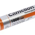 Аккумулятор AA: Ni-MH-BC2 (никель-металлгидридный) 1800mAh 1,2V CAMELION /2/24/480